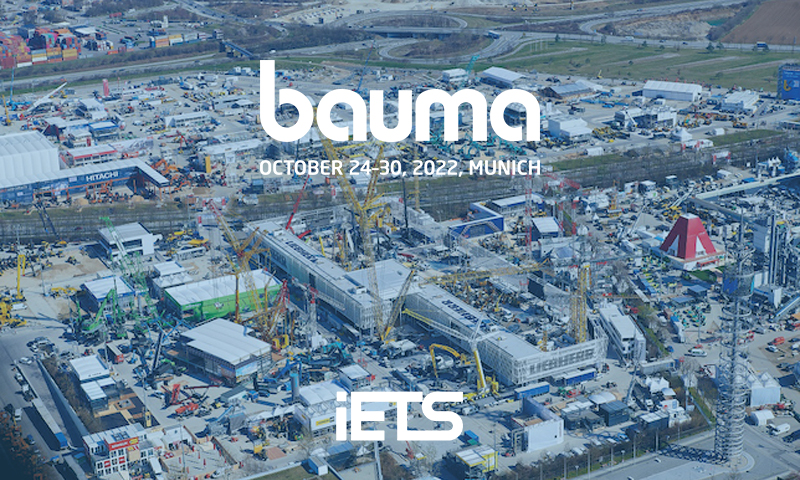 IETS participe au salon BAUMA 2022